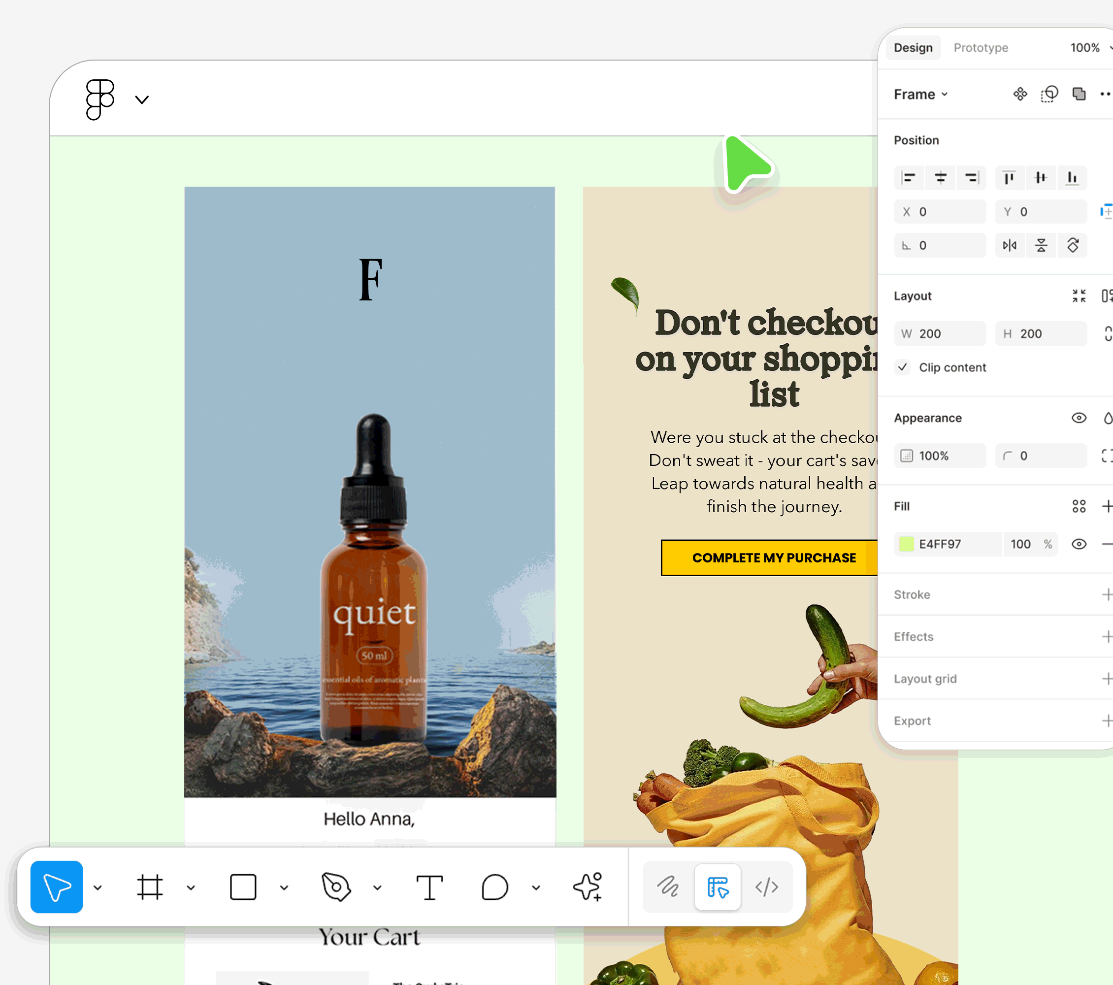 Agency email preview